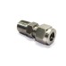 SS Male BSP Connector Compression Double Ferrule OD Fitting Stainless Steel 304.